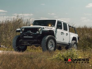 Jeep Gladiator Custom Wheels - HFX-1 by Vossen - Polished Silver